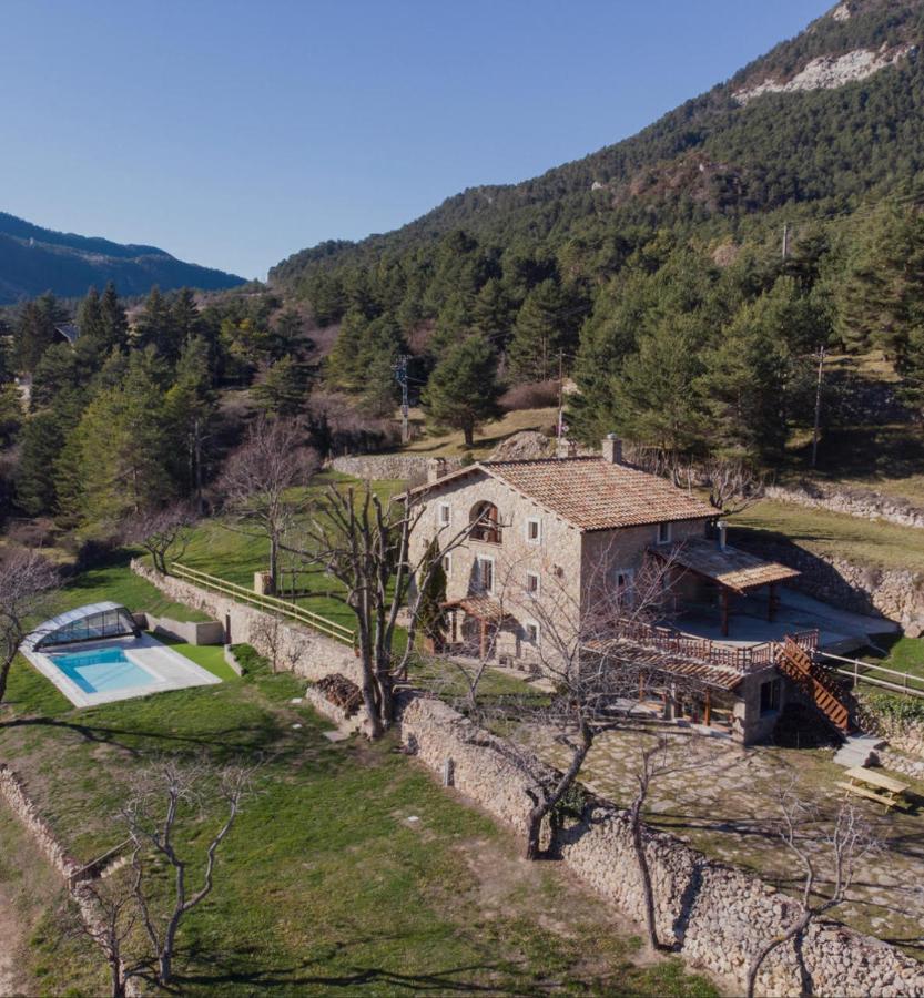 Masia El Pinatell Castellar del Riu Exterior photo